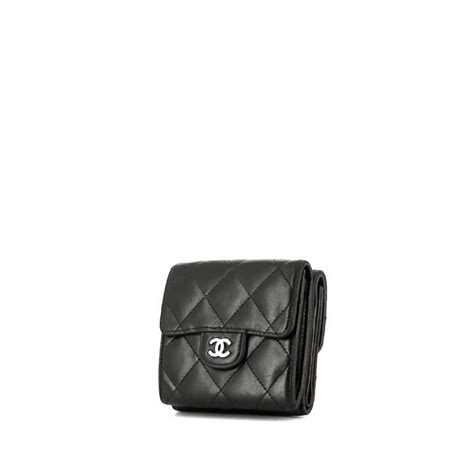 monedero chanel negro|CHANEL Pre.